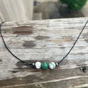 Adjustable cord necklace